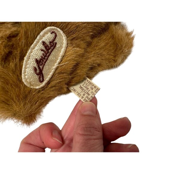 Yomiko by Russ Berrie Classic Brown Dog 8" Stuffed Animal Long Hair Ears Plush - Picture 7 of 7